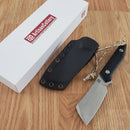 Artisan Cutlery Osprey Fixed Knife 3.75" D2 Tool Steel Blade Black/White G10