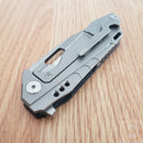 Bestech Knives Shodan Folding Knife 3.88" S35VN Steel Blade Carbon Fiber/Titanium Handle