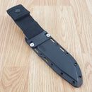 Cold Steel Razor Tek Fixed Knife 6.5" 4116 Steel Full Tang Blade Black Sculpted GFN Handle