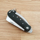 Frost Cutlery Seamans Pocket Knife Stainless Steel Blades ABS Handle