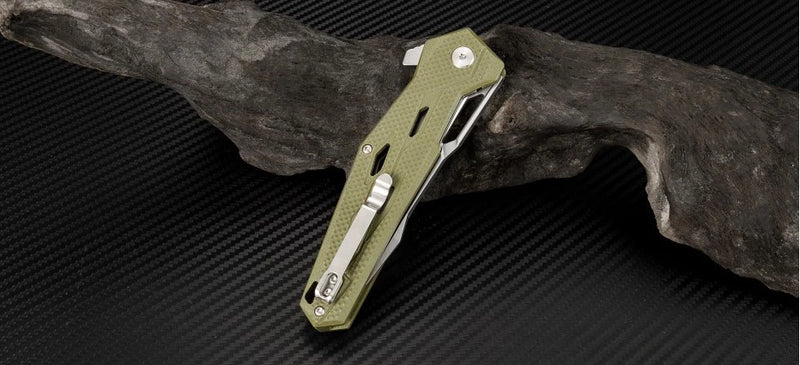 Artisan Bombardier Linerlock Folding Knife 3.75" D2 Tool Steel Blade G10 Handle