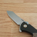 CJRB Kicker Recoil Folding Knife 3.5" AR-RPM9 Steel Blade Carbon Fiber Handle