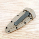 Smith & Wesson Boot Fixed Knife 3" Black Stainless Steel Blade Tan Rubber Handle