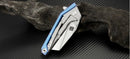 Artisan Cutlery Ravine Folding Knife 3" S35VN Steel Blade Titanium Handle