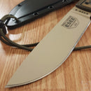 ESEE Model 6 Fixed Knife 5.25" Desert Tan Powder Coated 1095HC Steel Blade Black And Coyote Brown 3D Machined G10 Handle 6PDT005