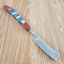 Rough Ryder Folding Razor 3.5" Mirror Finish Stainless Blade MOP/Abalone Handle
