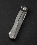 Bestech Knives THYRA Folding Knife 3½ Bohler M390 Steel Blade Titanium/CF Handle