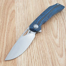 Bestech Knives Falko Liner Folding Knife 3.75" 154CM Steel Blade Carbon Fiber/G10 Handle