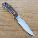 Schrade Uncle Henry Fixed Knife 2.75" Stainless Steel Blade Delrin Stag Handle