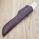 Marttiini Condor De Luxe Fixed Knife 4.12" Stainless Blade Curly Birch Handle