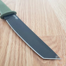 Cold Steel Kobun Fixed Knife 5.50" AUS-8A Stainless Blade Green Kray-Ex Handle