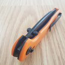 Bestech Knives Ronan B-Lock Folding Knife 3.25" 14C28N Stainless Steel Blade Orange G10 Handle