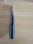 Artisan Megahawk Folding Knife 3.75" S35VN Steel Blade Titanium/Carbon Fiber Handle