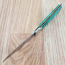 Case XX John Deere Mini Copperlock Folding Knife 3.63" Stainless Steel Blade Kirinite Handle 15774