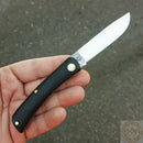 Case XX Sod Buster Jr Folding Knife 2.8" Stainless Steel Blade Black Synthetic Handle 00095