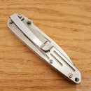 Case XX Tec X Framelock Harley Folding Knife 3.25" Stainless Blade Stainless 52110