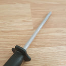 EZE-LAP Sharpener Diamond Coated Steel 7.5" Rod Hi-Impact Black Plastic Handle LG