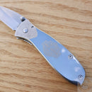 Case XX Tec X Tags-L Harley Folding Knife 2.375" Stainless Blade Stainless 52083