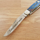 Case XX Cutlery US Veterans Trapper Pocket Knife Stainless Blades Bone Handle