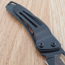 Case XX Tec X Dinero Harley Folding Knife 3" Stainless Blade Black Stainless 52080