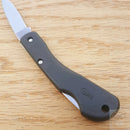 Case XX Mini Blackhorn Lockback Folding Knife 2.13" Stainless Blade Black Zytel 52177