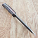 Condor Bisonte Fixed Knife 4.63" Full Tang 1095HC Steel Blade Walnut Handle