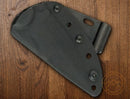 TOPS Felony Stop Fixed Knife 3.5" Full Tang 1095 Steel Blade Gray Micarta Handle