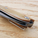 Spyderco SpyOpera Lockback Folding Knife 2.88" M390 Steel Blade Micarta Handle