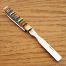 Frost Cutlery Doctors Pocket Knife Stainless Blades Multi-Color Stone Handle
