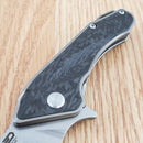 Bestech Knives IMP Frame Folding Knife 1.75" CPM S35VN Steel Blade Titanium / Carbon Fiber Handle