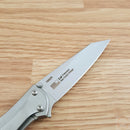Kershaw Assisted Folding Knife 3" 14C28N Sandvik Steel Blade 410 Steel Handle