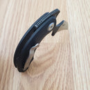 Bestech Knives Strelit Liner Folding Knife 1.5" 14C28N Sandvik Steel Blade Black G10 Handle