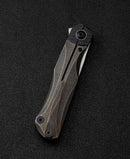 Bestech Knives Folding Knife 3.5" M390 Steel Blade Titanium/Carbon Fiber Handle