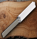 DMT Diamond Whetstone Extra Coarse Grit 220 Mesh.Clear Handle Doubles As Sheath