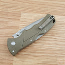 Cold Steel Verdict Folding Knife 3" 4116SS Steel Blade Dark Earth GFN Handle