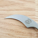 Bastinelli Creations Diagnostic Fixed Knife 1.5" N690C Steel Blade One Piece Construction