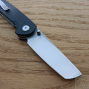 Bestech Knives Sledgehammer Folding Knife 3" D2 Tool Steel Blade Black Micarta Handle