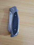 Artisan Megahawk Folding Knife 3.75" S35VN Steel Blade Titanium/Carbon Fiber Handle