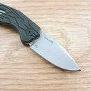 KERSHAW Diode Linerlock Folding Knife 1.63" 3CR13 Steel Blade Black Filled Nylon Handle