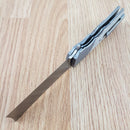Bestech Spanish Tip Folding Knife 3.75" Bohler M390 Steel Blade Micarta/Titanium Handle
