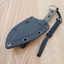 Civivi Midwatch Fixed Knife 3.38" Bohler N690 Steel Clip Point Blade Micarta Handle