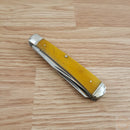 Cold Steel Trapper Pocker Knife 8Cr13MoV Steel Clip/Spey Blades Smooth Bone