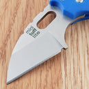 Cold Steel Mini Tuff Lite Folding Knife 2" 4034 Steel Blade Blue Griv-Ex Handle