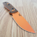 ESEE Model 3 3D Fixed Knife 3.88" 1095HC Steel Full Blade G10 Handle 3PMOR006