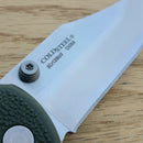 Cold Steel Bush Ranger Lite Folding Knife 3.5" 8Cr13MoV Steel Blade GRN Handle