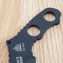 TOPS Devils Elbow Skeleton Fixed Knife 1095HC Steel One Piece Construction