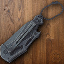 Smith & Wesson Keychain Framelock Folding Knife 2" Stainless Steel Construction