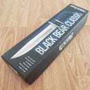 Cold Steel Bear Classic Fixed Knife 8.25" VG-1 San Mai III Steel Blade Black G10 Handle