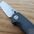 Bestech Knives Sledgehammer Folding Knife 3" D2 Tool Steel Blade Black Micarta Handle