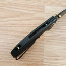 CJRB More Maileah Folding Knife 3" AR-RPM9 Stainless Steel Blade Black G10 Handle